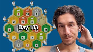 Two 1v1 games  Day 183  Full Catan Ranked Game 1v1 [upl. by Mafala518]