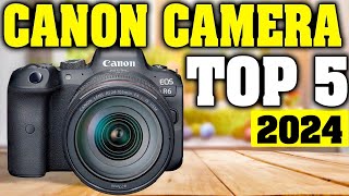 TOP 5 Best Canon Camera 2024 [upl. by Assin]