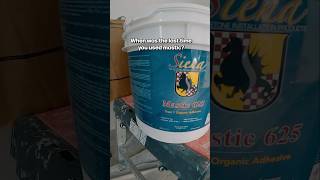 Pros and Cons of Mastic tile diytips diyproject diy contractor construction mastic adhesive [upl. by Sileas]