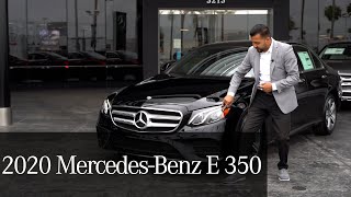 2020 MercedesBenz E 350 Review  EClass Walkaround [upl. by Anawed15]