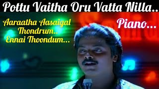 Pottu Vaitha Aaraatha Aasaigal Thondrum  Keyboard  Idhayam Movie Song  K J Yesudas [upl. by Swehttam]