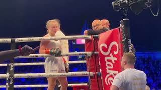 Astrid Wett v Keeley  Full Fight including Ringwalk  Simple Simon  AJ Bunker Calls Out Astrid [upl. by Rego67]