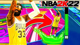 2WAY SLASHING PLAYMAKER  BIGGEST GREEN WINDOW JUMPSHOT  UNSTOPPABLE in NBA 2K22 [upl. by Atikir]