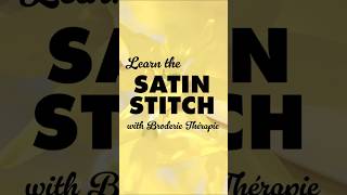 How to make the satin stitch in hand embroidery [upl. by Benedic961]