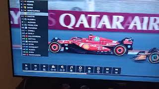 F1 2024 Charles Leclerc sorpasso su Piastri gp Qatar [upl. by Adnohryt643]