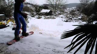 Snowboarding in Escheblach der zweite Versuch [upl. by Mitzie451]