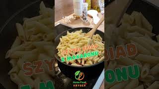 Tani Szybki Obiad z Makaronu Penne Carbonare🍝🕒 [upl. by Hnao184]