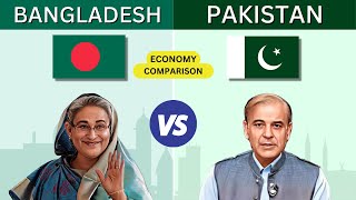 Pakistan vs Bangladesh  Economy Comparison 2024  JS Production [upl. by Marla]