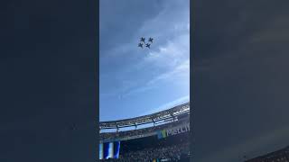 ND vNavy Pregame Flyover 10262024IMG 4050 football notredamefootball flyover nfl notredame [upl. by Moll180]