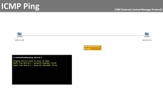 How PING works Excellent Animation on ICMP Protocol  short version [upl. by Anairdna]