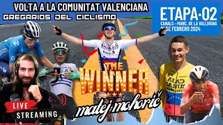 EN VIVO ETAPA 2 🌟 Vuelta a la Comunidad Valenciana 2024 Ciclismo Rubio Buitrago Aular [upl. by Maressa266]