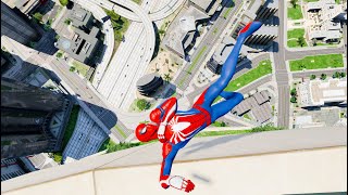 GTA 5 SPIDERMAN Ragdolls 4k Compilation 100 GTA 5 Fails Funny MomentsRagdolls [upl. by Rafaelita124]