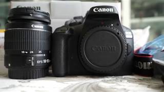 Canon EOS 4000D kit 1855mm III Fullbox like new Giá 5tr [upl. by Torrlow]