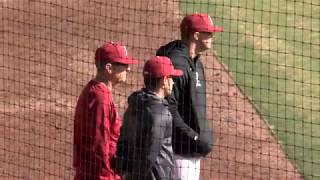 Razorback Baseball Preseason Scrimmage 12619 [upl. by Aun]