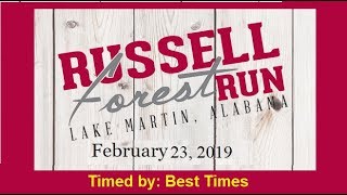 Russell Forest 10K amp 5K 2019 Alexander City AL [upl. by Etireugram]