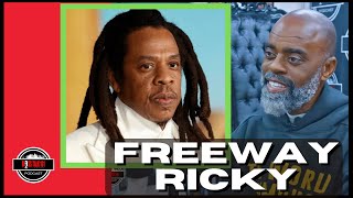 Freeway Ricky on Jayz Did He Ever Sell Drugs or is He Just a Rapper From Marcy Projects [upl. by Bilak833]