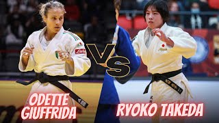 Odette GIUFFRIDA VS Ryoko TAKEDA  FINAL  Qazaqstan Barysy Grand Slam 2023 柔道 [upl. by Evelinn]