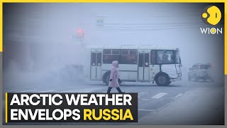 Temperature in Siberia falls to 58°C images of worlds coldest city Yakutsk released  WION [upl. by Harras511]