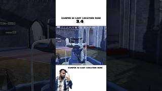 CAMPER KI LAST LOCATION BGMI pubgmobile bgmi funnyshorts [upl. by Trixy]