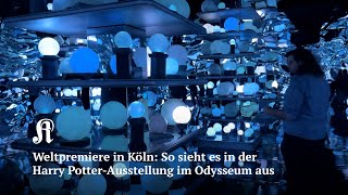 Weltpremiere in Köln So sieht es in der Harry PotterAusstellung im Odysseum aus [upl. by Sarnoff]