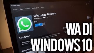 3 Cara Install Whatsapp Aplikasi di Windows 10 [upl. by Johnnie]