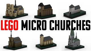 Lego Architecture micro church ideas [upl. by Nhepets]