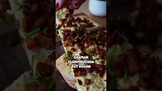 🇩🇪Flammkuchen The German Pizza with a vegan twist [upl. by Ecyla893]