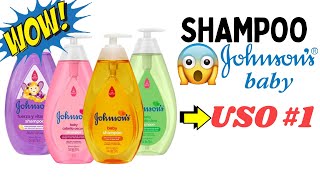 🔵SHAMPOO JOHNSON para cabello GRASO FUNCIONA😱 [upl. by Oirazan]