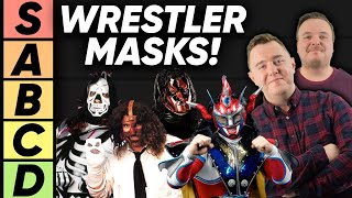 TIER LIST Wrestler Masks [upl. by Akinorev29]