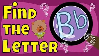 Letter Game  Find the Letter B  The Singing Walrus [upl. by Madid976]