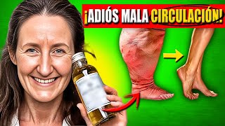 Elimina la Mala Circulación en tus Piernas Barbara Oneill Revela 8 ACEITES que Cambiarán tu Vida [upl. by Sudnac]