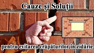 Cauze si solutii pentru evitarea crapaturilor in zidarie la constructia casei [upl. by Daus349]