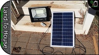 100w Cyberdax Light with Solar Panel [upl. by Amie]