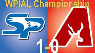 2024 WPIAL 2A Boys Soccer Championship 1 South Park vs 2 Avonworth Highlights [upl. by Sualokcin]