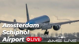 🔴 Live arrivals at Amsterdam Schiphol Airport [upl. by Alleciram]