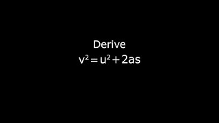 Equations of Kinematics Part 4 Shorts [upl. by Asilem680]