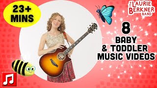 23 Min Baby and Toddler Music Videos Part 1  By The Laurie Berkner Band  Umbrella amp More [upl. by Lynnworth]