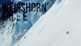 Weisshorn Face E 18 mai 2015 Ski [upl. by Ela]