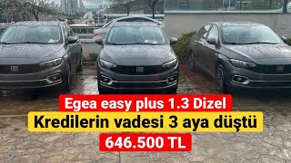 2023 Fİat Egea Easy Plus 13 Multijet  Sıfır Araçlar Geliyor [upl. by Sergu]