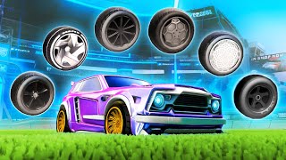 50 Best TRYHARD WHEELS In 2023 Rocket League… [upl. by Nickerson]