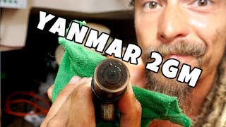 Yanmar 2GM Engine Rebuild Injectors removal and testing Part 1 [upl. by Juna]