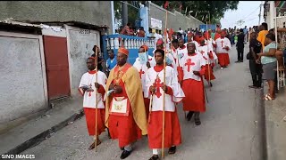 Cérémonie mystique De la Fête Saint JeanBaptisteloge jacmel Haïti pi bèl défilé maçonnerie [upl. by Cassandry]