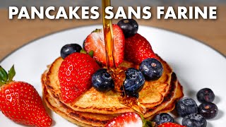 Comment Faire des Pancakes Sans Farine Sans Banane [upl. by Glad]