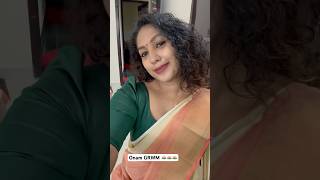 GRWM ……trending minivlog viralvideo love shorts life love happy onam blessed saree [upl. by Labors]