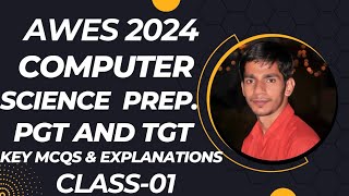 AWES Computer Science TGTPGT Exam Prep MustKnow MCQs amp ExplanationsClass01 [upl. by Bergen735]