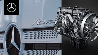 Actros F New OM 471 engine  MercedesBenz Trucks [upl. by Fayina]