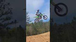 Corey Sandlin Just trying out a kawi 450 [upl. by Oirretno118]