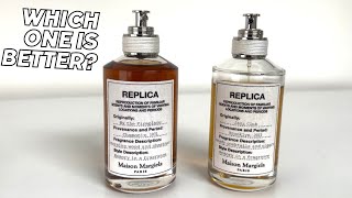 Maison Margiela Replica By the Fireplace VS Jazz Club  Fragrance Review [upl. by Norrat573]