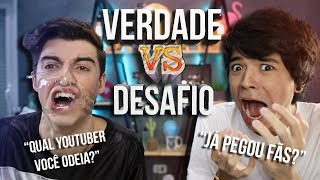 DETONANDO YOUTUBERS  VERDADE OU DESAFIO POLÊMICO MoriMura ft Jean Luca [upl. by Ahsikar]