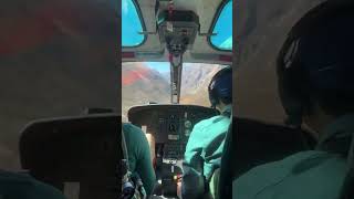 Flying over Langtang in a helicopter 🚁 LangtangHeli NepalAdventure Shorts [upl. by Hnahc]